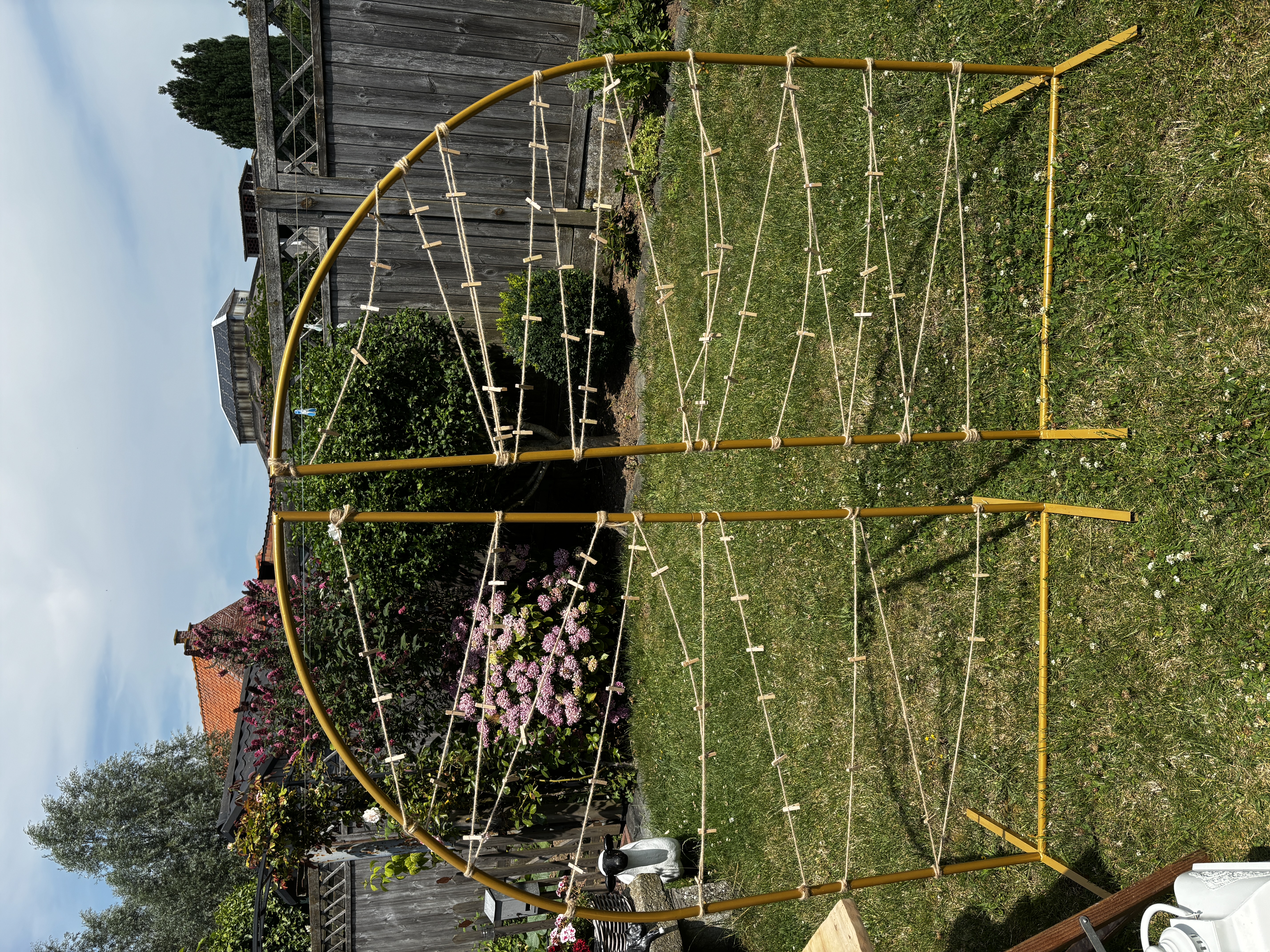 Arche doré pour photo